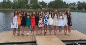 Students gathered for the Mother and Daughter Breakfast hosted by the Parents Association on May 31 at The Riverhouse at Rumson Country Club. 